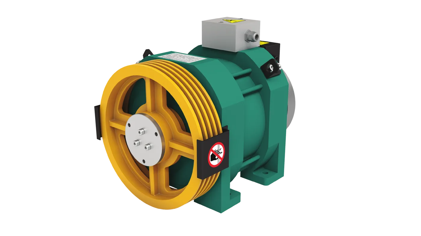 VL-600-10S-N1 gearless machine